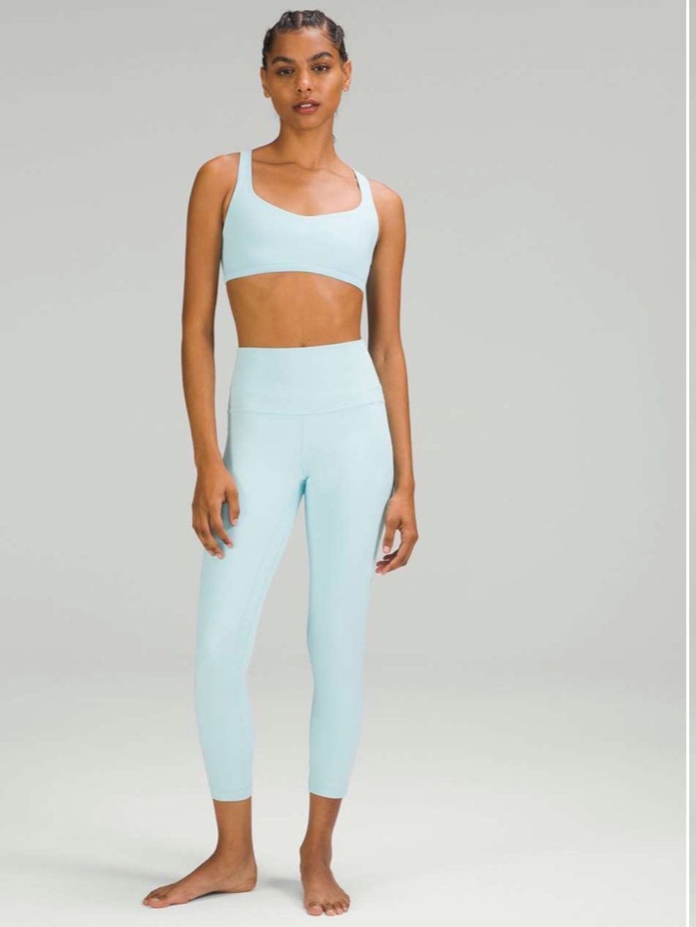 Lululemon Align High Rise Pant 25” in Light Blue size 4